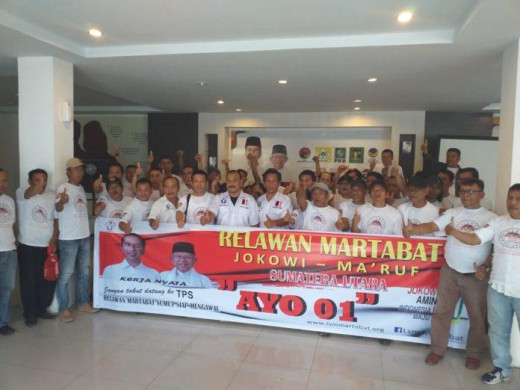 Relawan Martabat Siap Mengawal Pemilu 2019 Bebas Money Politik