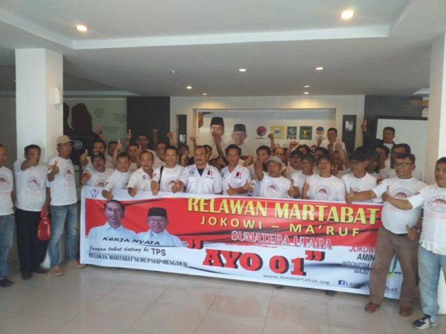 Relawan Martabat Jokowi-Amin Akan Awasi Pemilu 2019