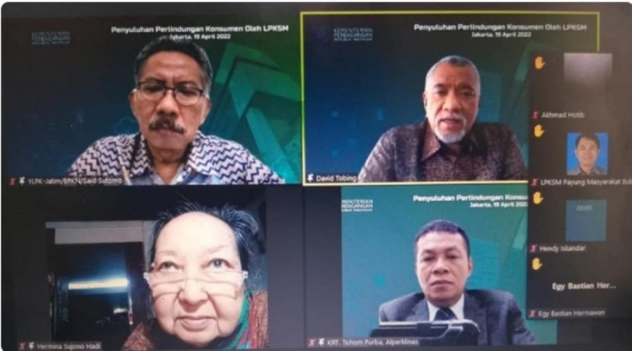 Webinar Hari Perlindungan Konsumen, Ketua Alperklinas Jadi Narasumber