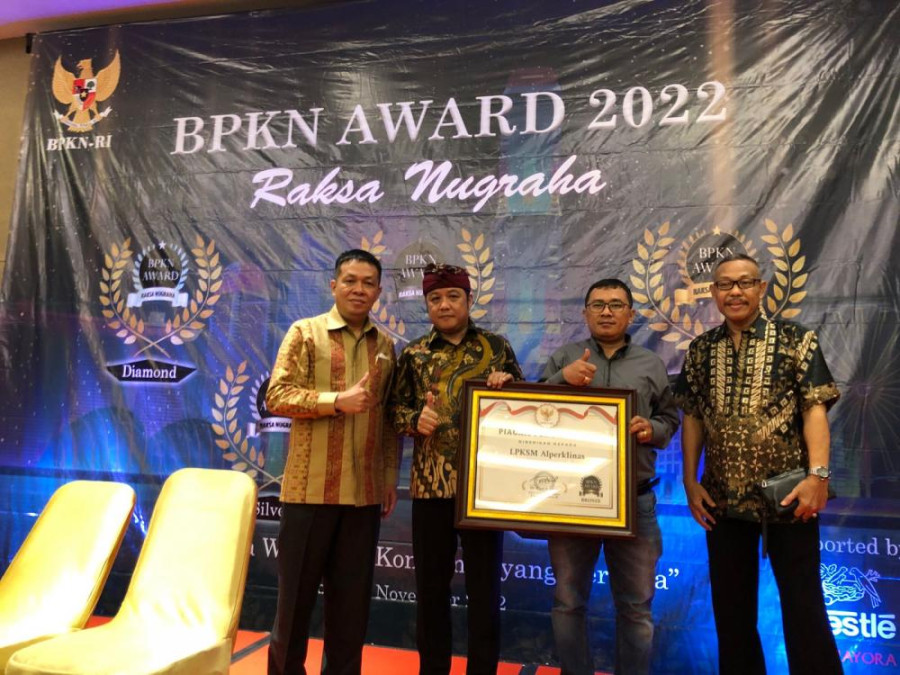 BPKN Award Raksa Nugraha 2022, Alperklinas: Ikhtiar Optimalkan Perlindungan Konsumen